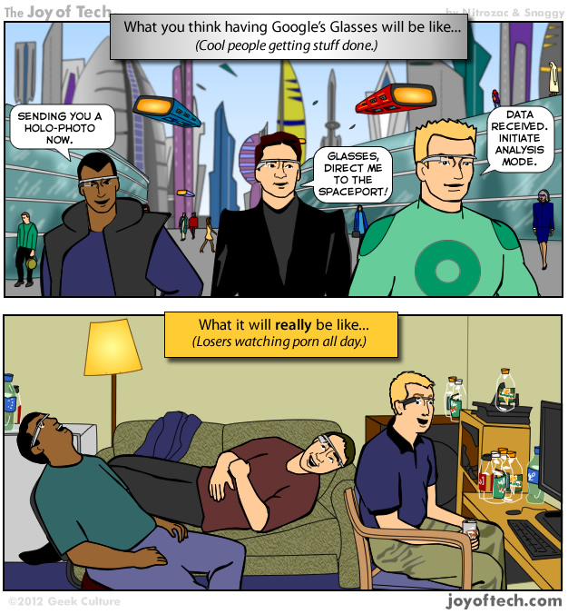 google glasses comic